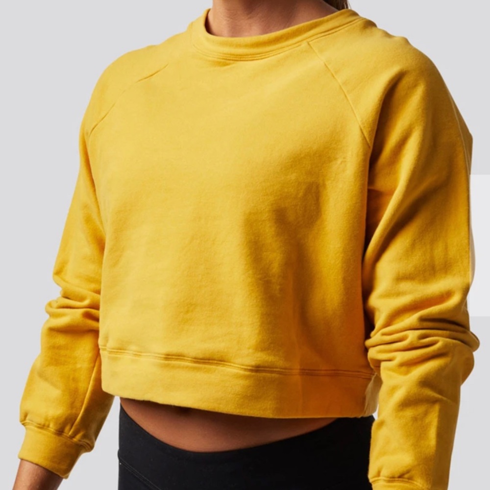 NWT Born Primitive Cropped Crew Sweatshirt